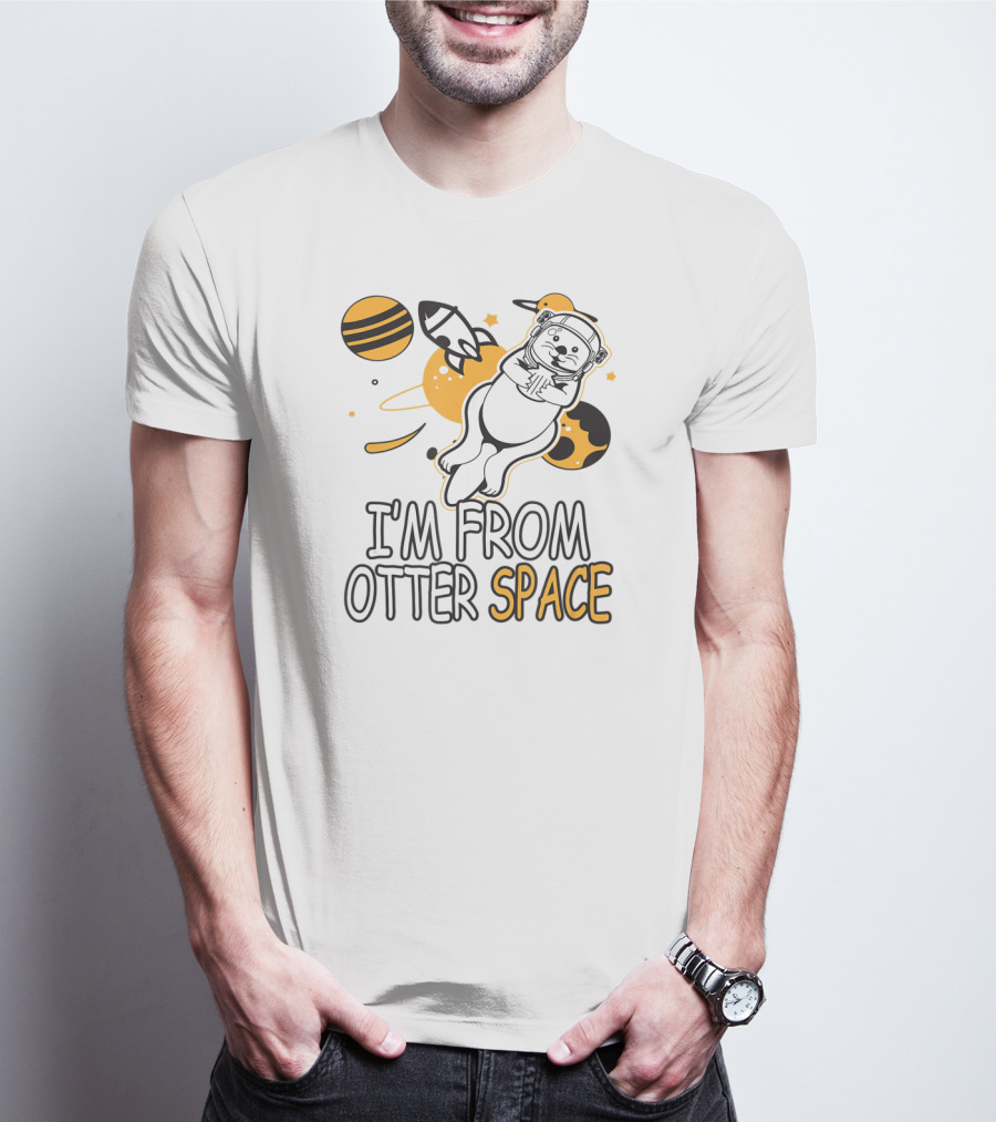 I'm From Otter Space Astronaut Adventure T-Shirt