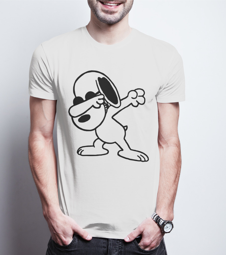 Snoopy Dabbing Dance From The Peanuts Movie T-Shirt