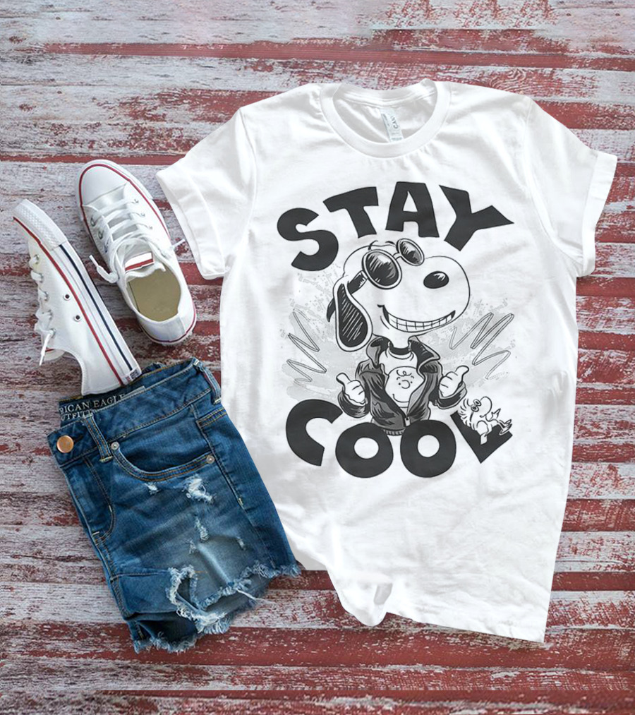 Stay Cool Snoopy The Peanuts Movie Thumbs Up T-Shirt