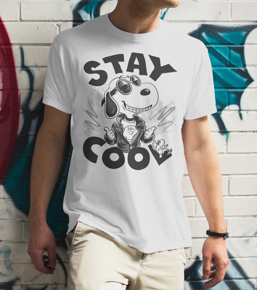 Stay Cool Snoopy The Peanuts Movie Thumbs Up T-Shirt