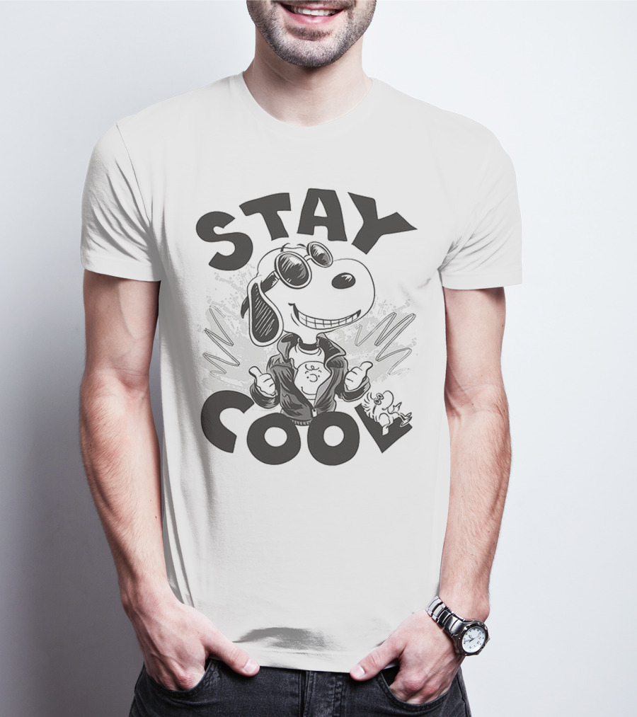 Stay Cool Snoopy The Peanuts Movie Thumbs Up T-Shirt