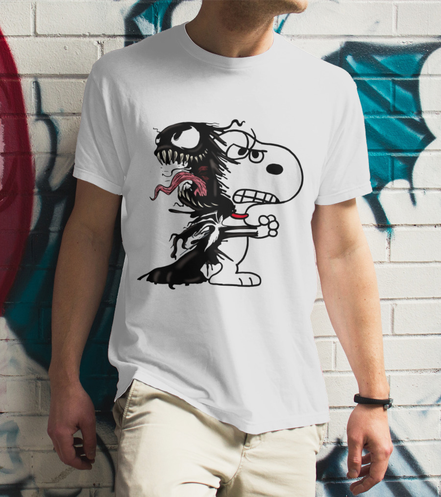Venom Snoopy Mashup The Peanuts Movie T-Shirt