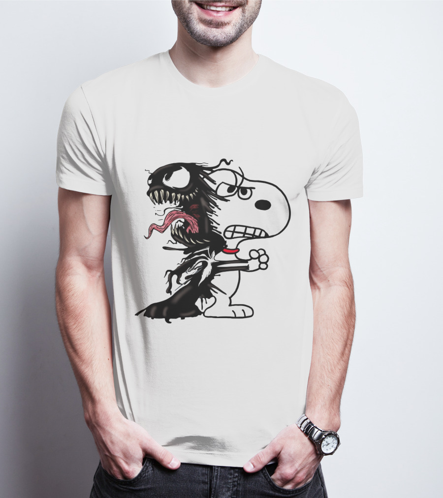 Venom Snoopy Mashup The Peanuts Movie T-Shirt
