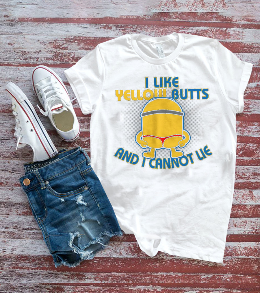 I Like Yellow Butts And I Cannot Lie Minions Despicable Me Iconic Phrase T-Shirt
