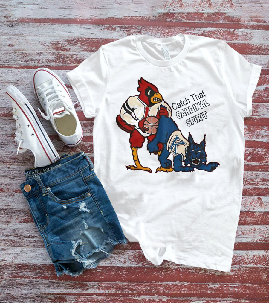 Catch That Cardinal Spirit Arizona Dominates Kentucky Basketball T-Shirt
