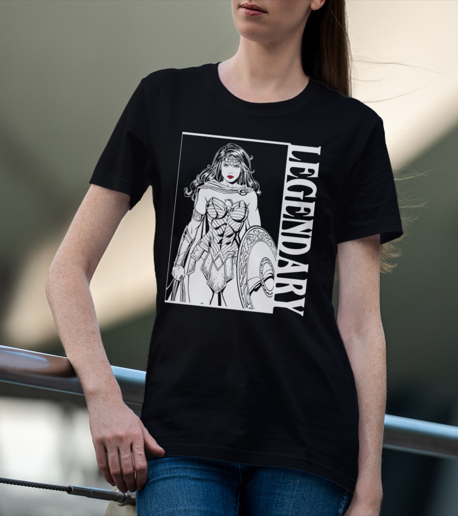 Wonder Woman Legendary Heroic Warrior T-Shirt