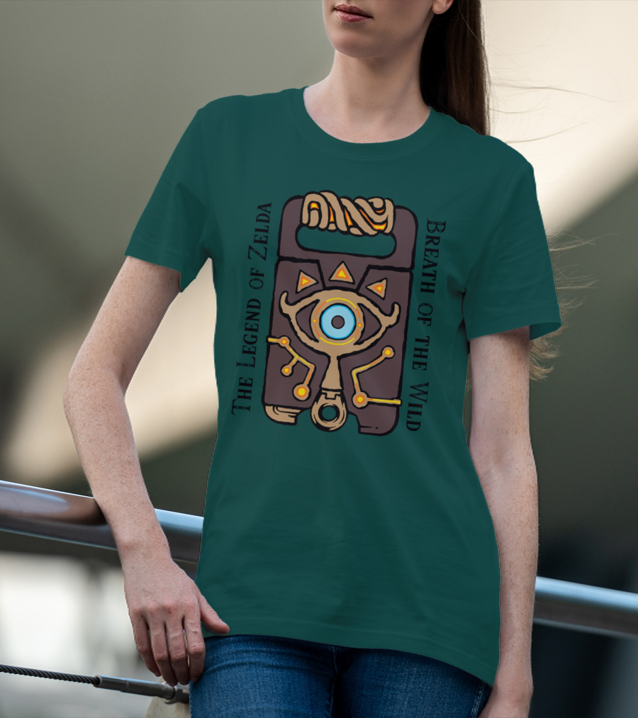 The Legend Of Zelda Breath Of The Wild Sheikah Slate Eye T-Shirt