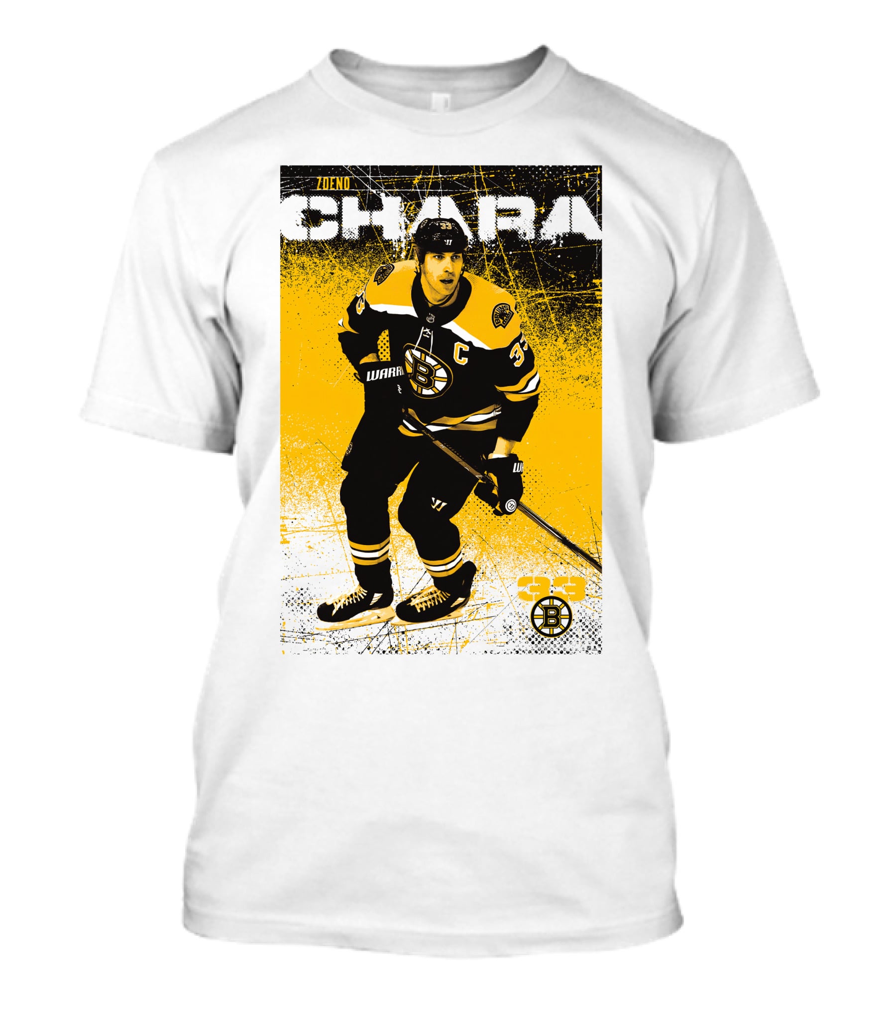 Zdeno Chara Boston Bruins 33 Hockey Captain T-Shirt