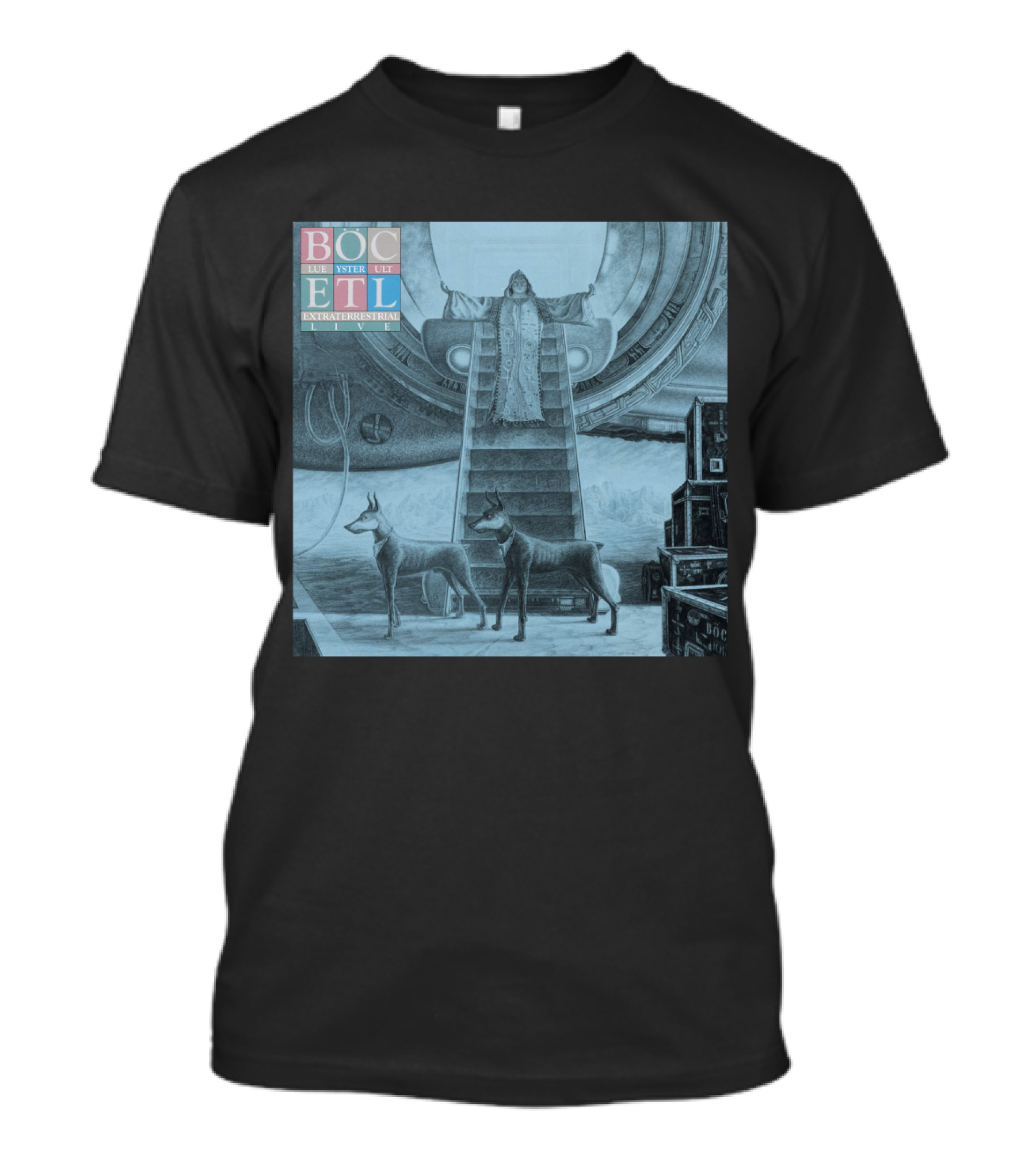 BOC Extraterrestrial Live Blue Öyster Cult ETL Retro T-Shirt