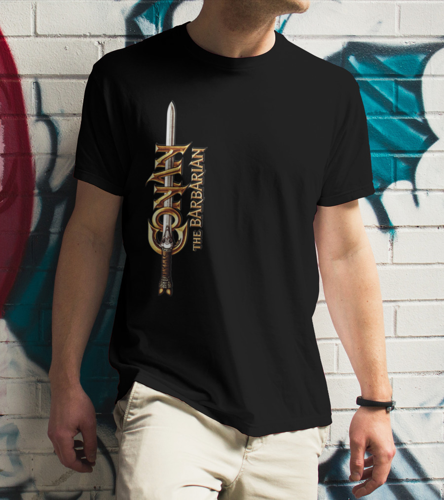 Conan The Barbarian Sword Logo CB 036 T-Shirt