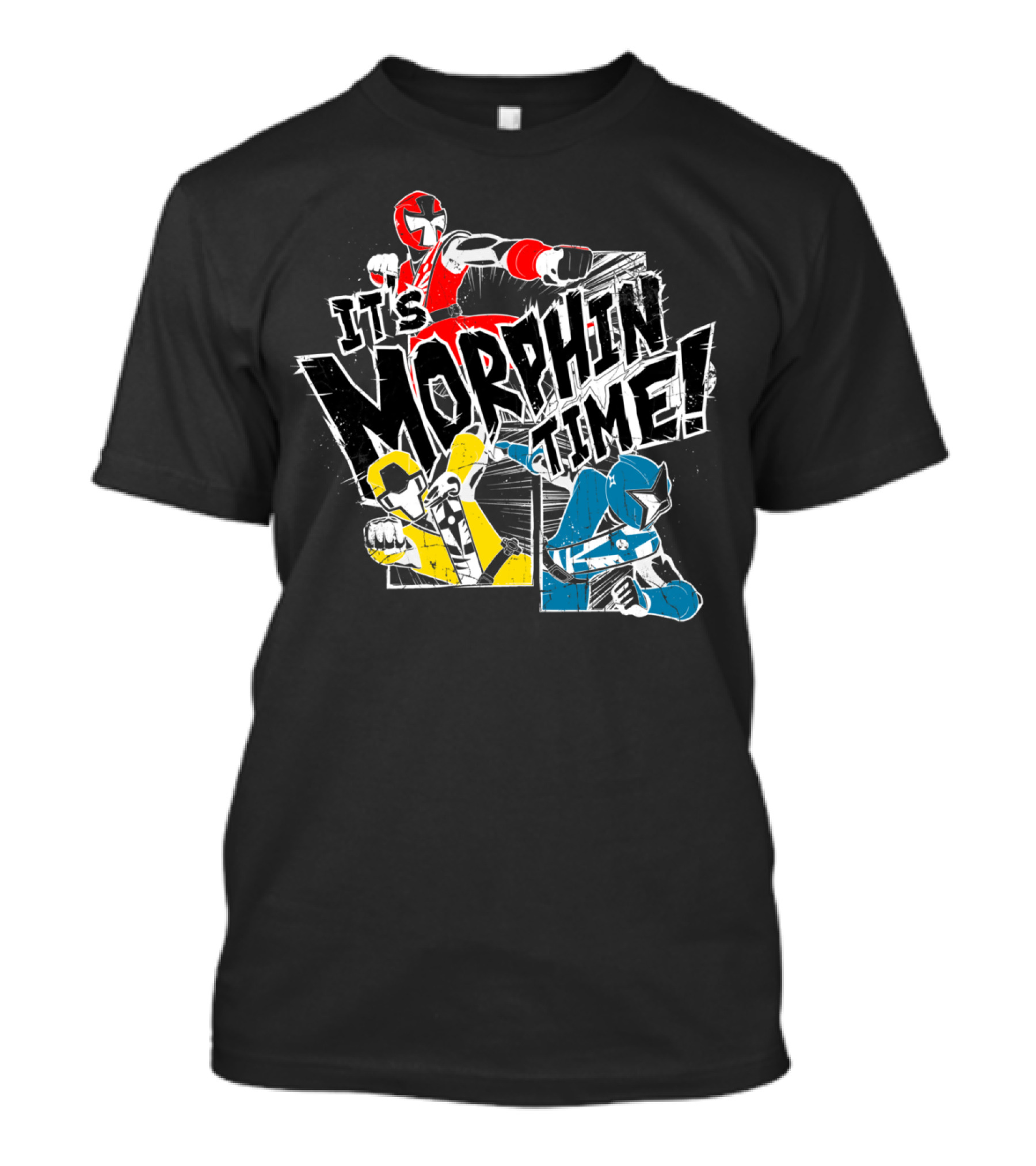 It's Morphin Time Power Rangers T-Shirt