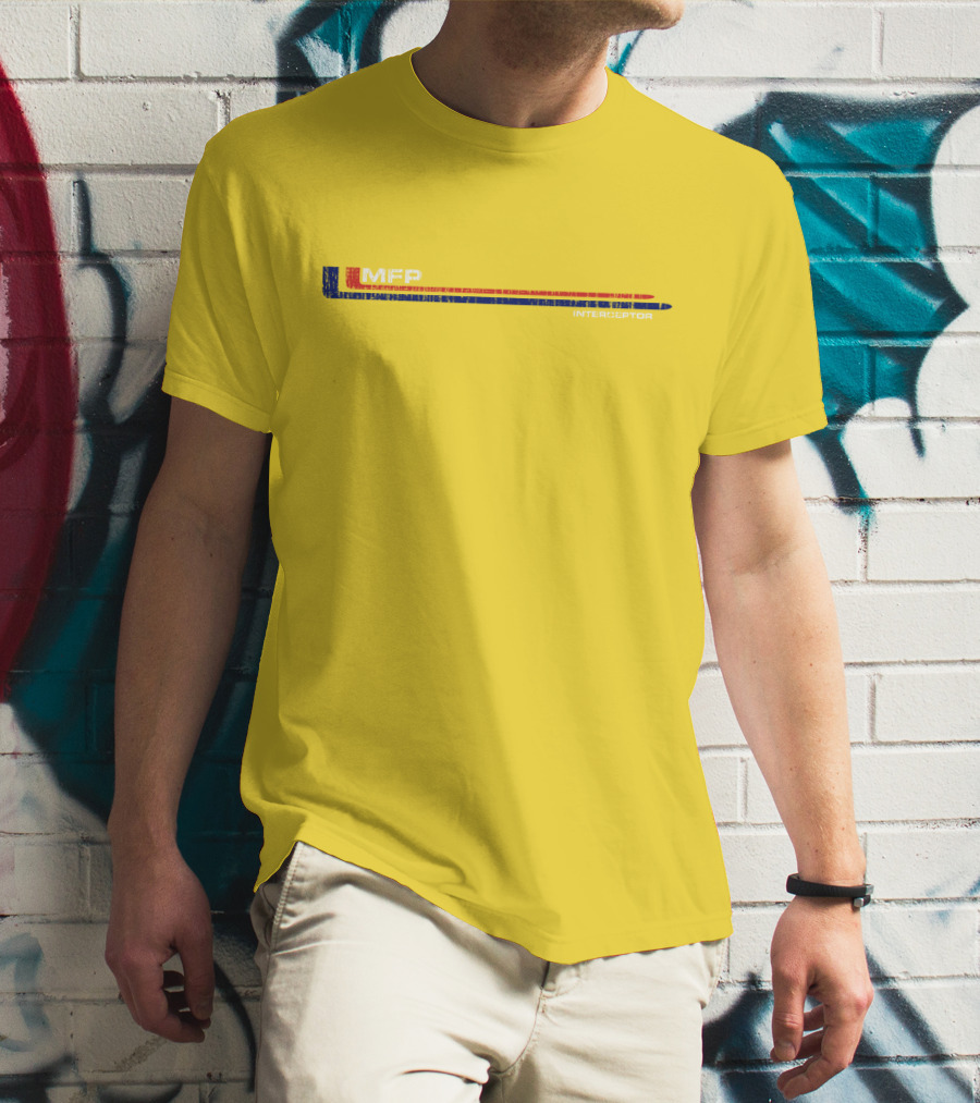 19 MFP Interceptor Yellow And Blue T-Shirt