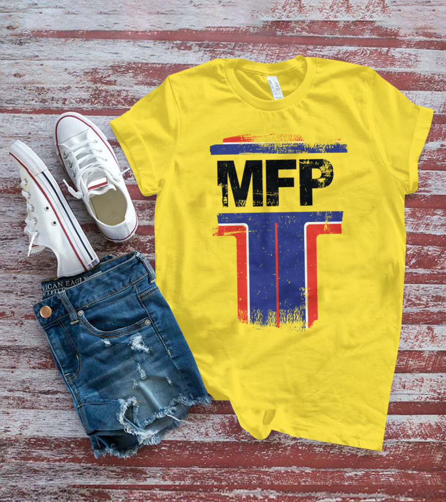 Mad Max MFP Main Force Patrol Vintage Logo Ao Vang T-Shirt