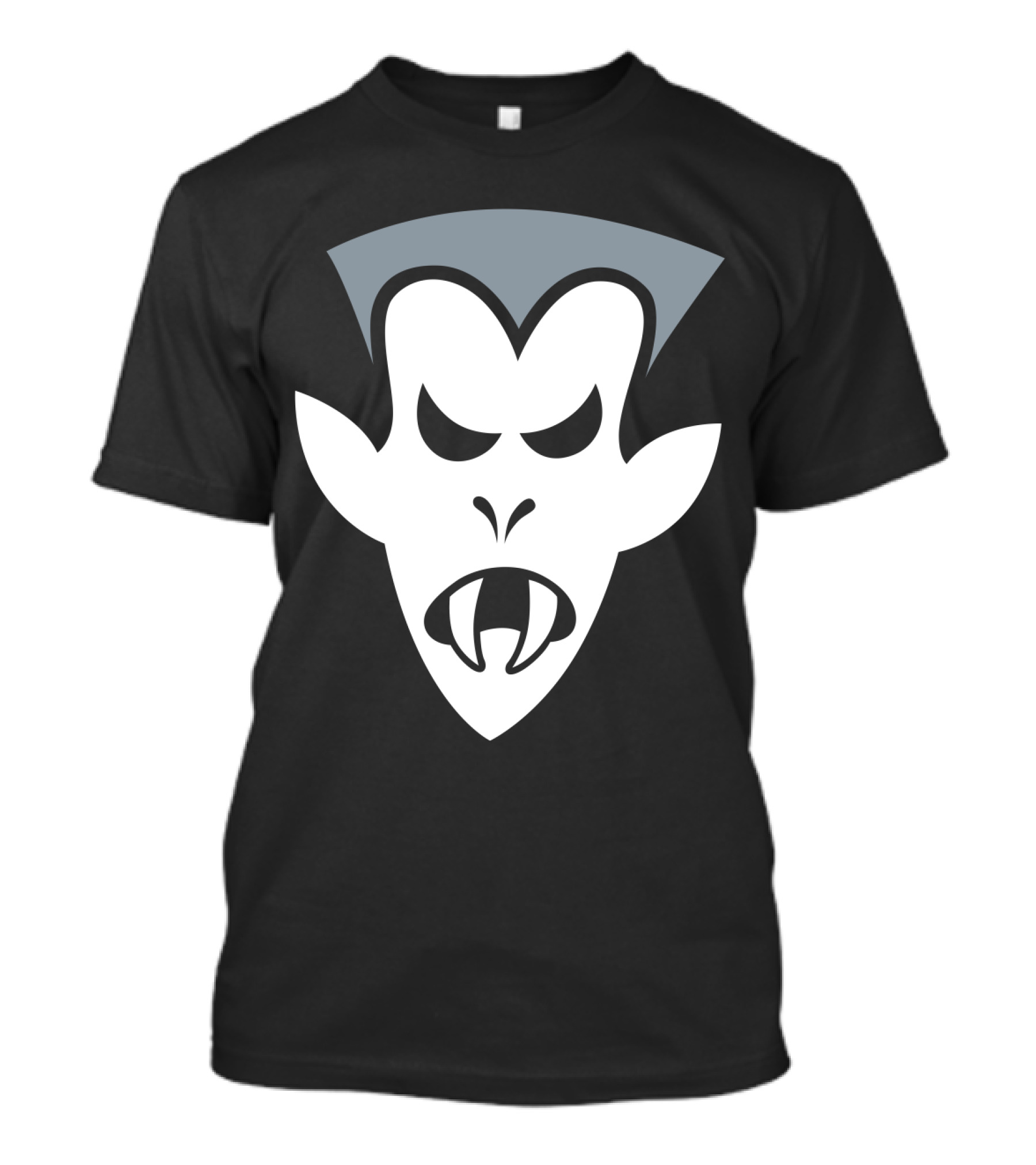 Halloween Angry Vampire Face T-Shirt