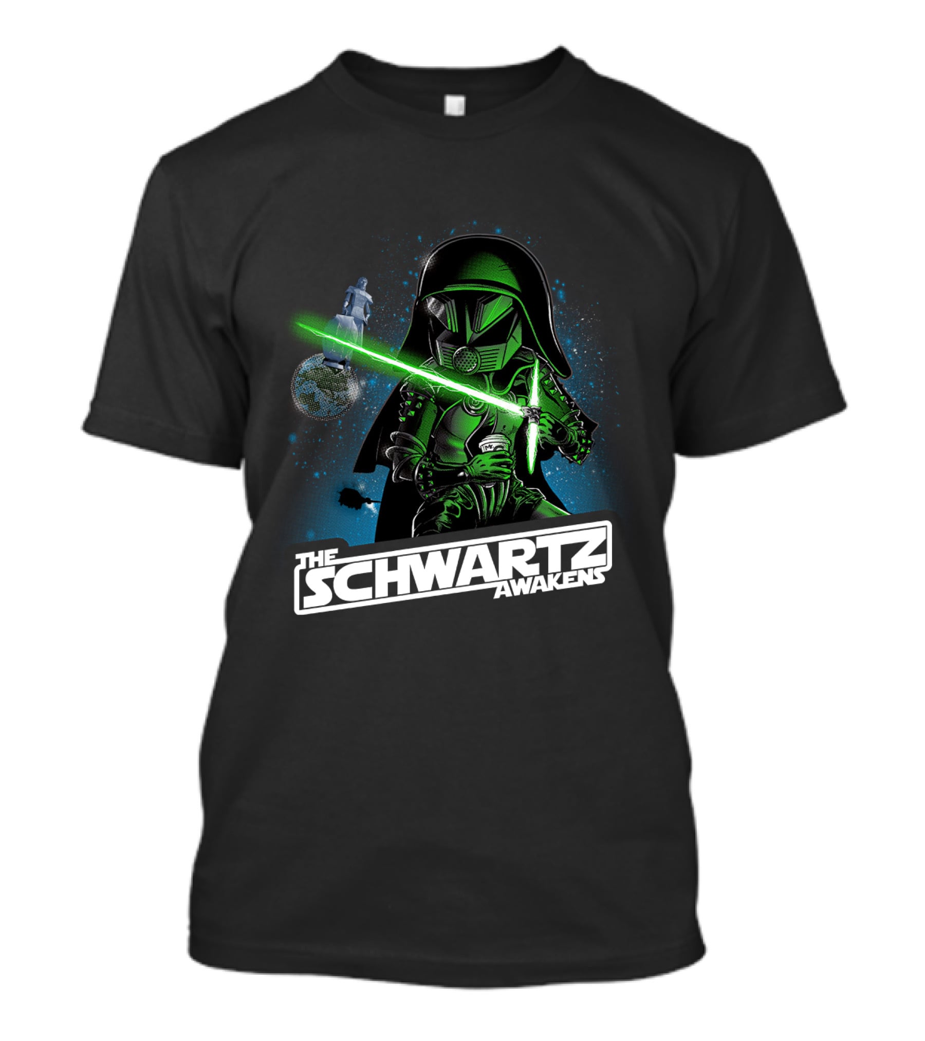 The Schwartz Awakens Spaceballs T-Shirt