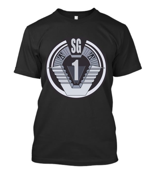 SG1 Roman Numerals Badge T-Shirt