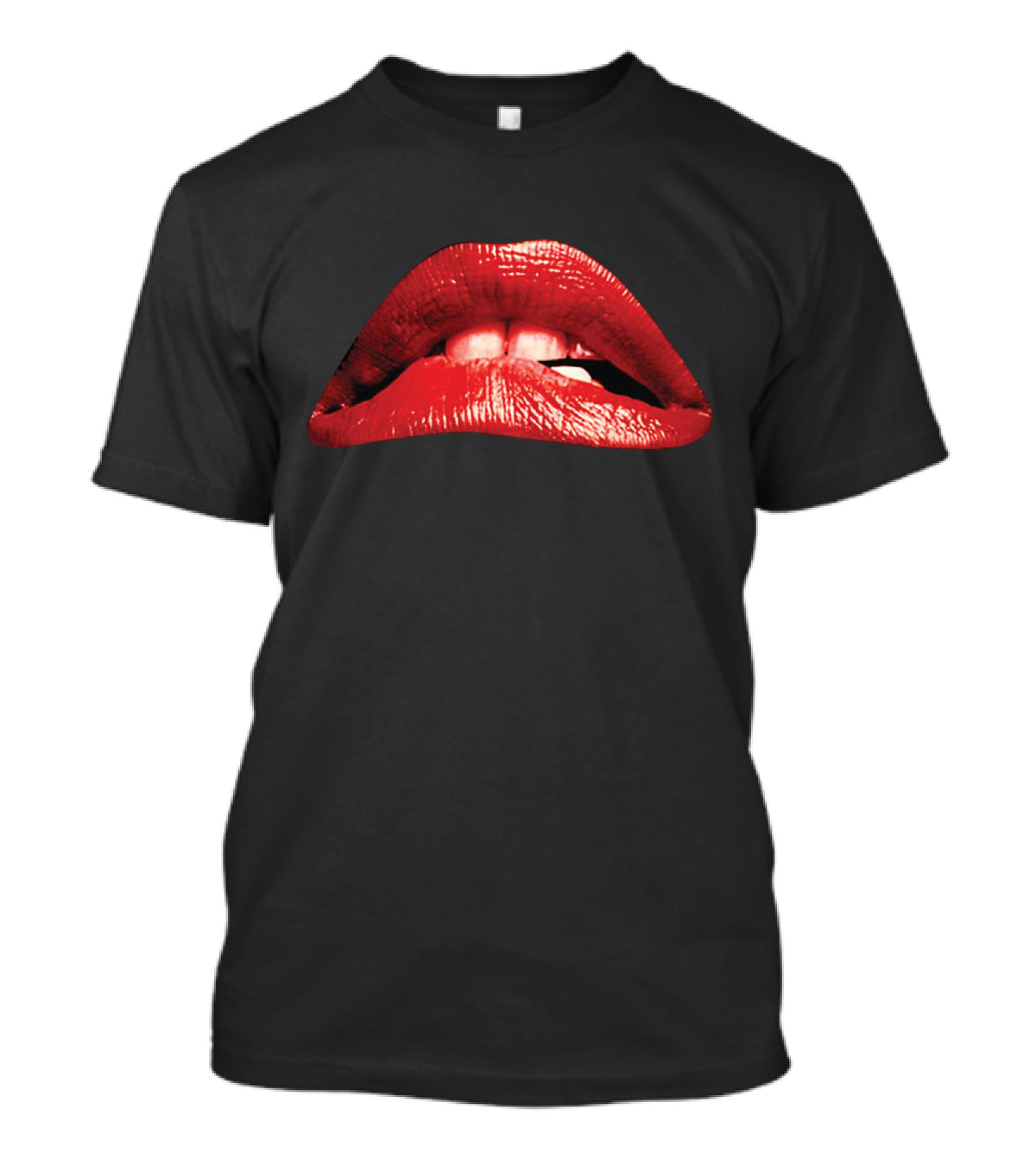 The Rocky Horror Picture Show 1975 Red Lips Iconic Movie T-Shirt
