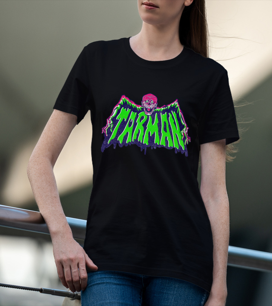 Tarman The Return Of The Living Dead Dripping Neon Horror T-Shirt