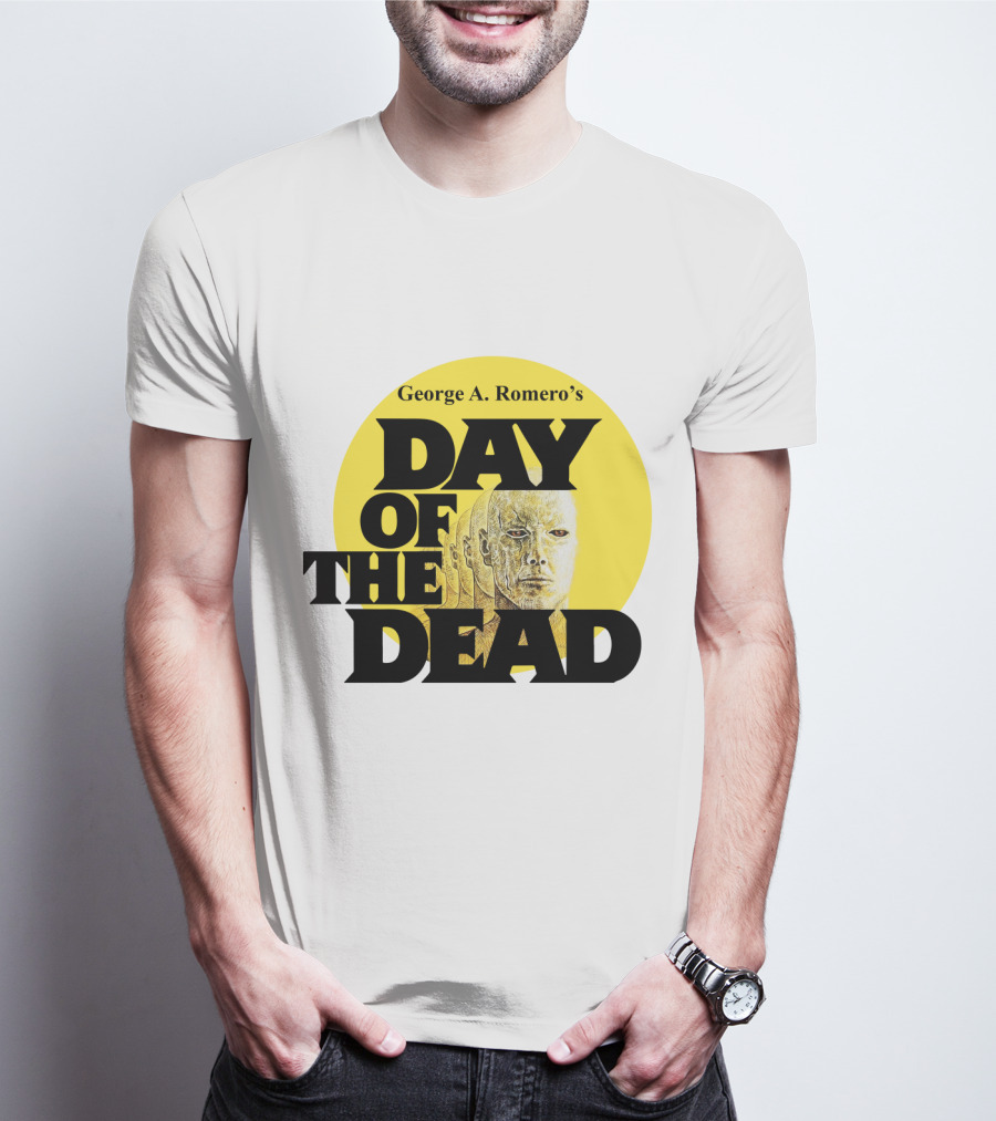 George A. Romero's Day Of The Dead Zombie Horror Movie T-Shirt