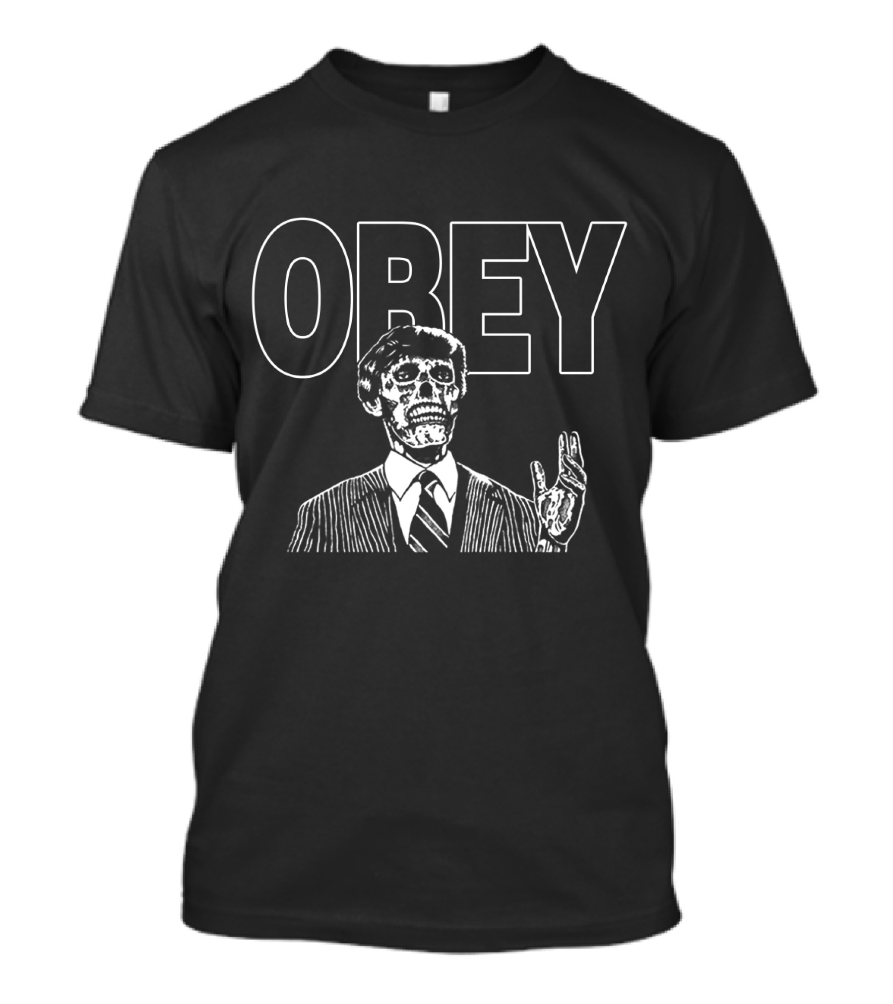 Obey They Live Movie Alien Character T-Shirt