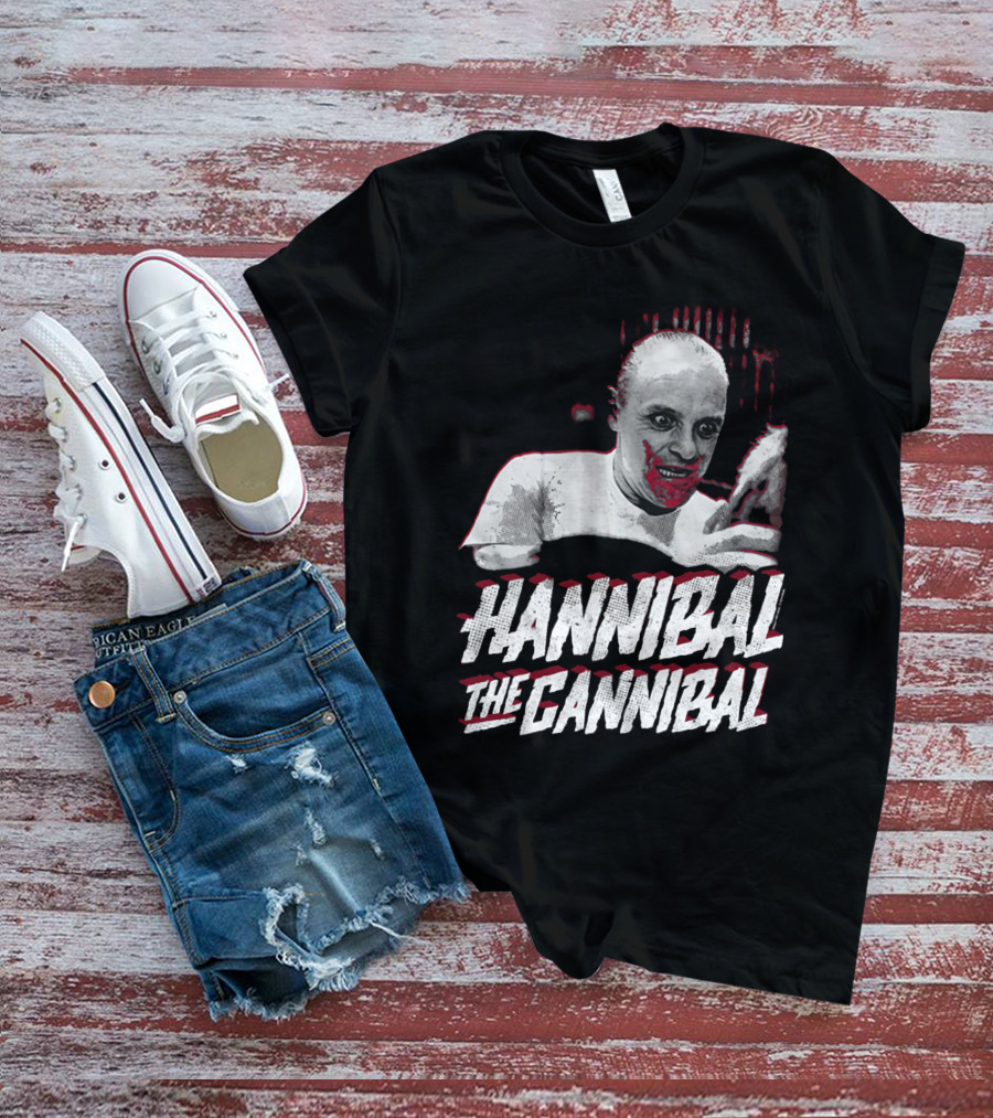Hannibal The Cannibal Silence Of The Lambs Horror T-Shirt