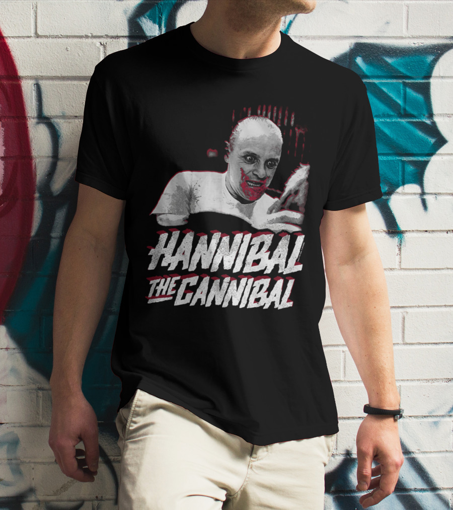 Hannibal The Cannibal Silence Of The Lambs Horror T-Shirt