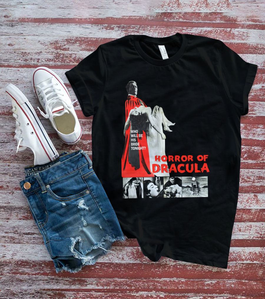 Horror Of Dracula Who Will Be His Bride Tonight T-Shirt