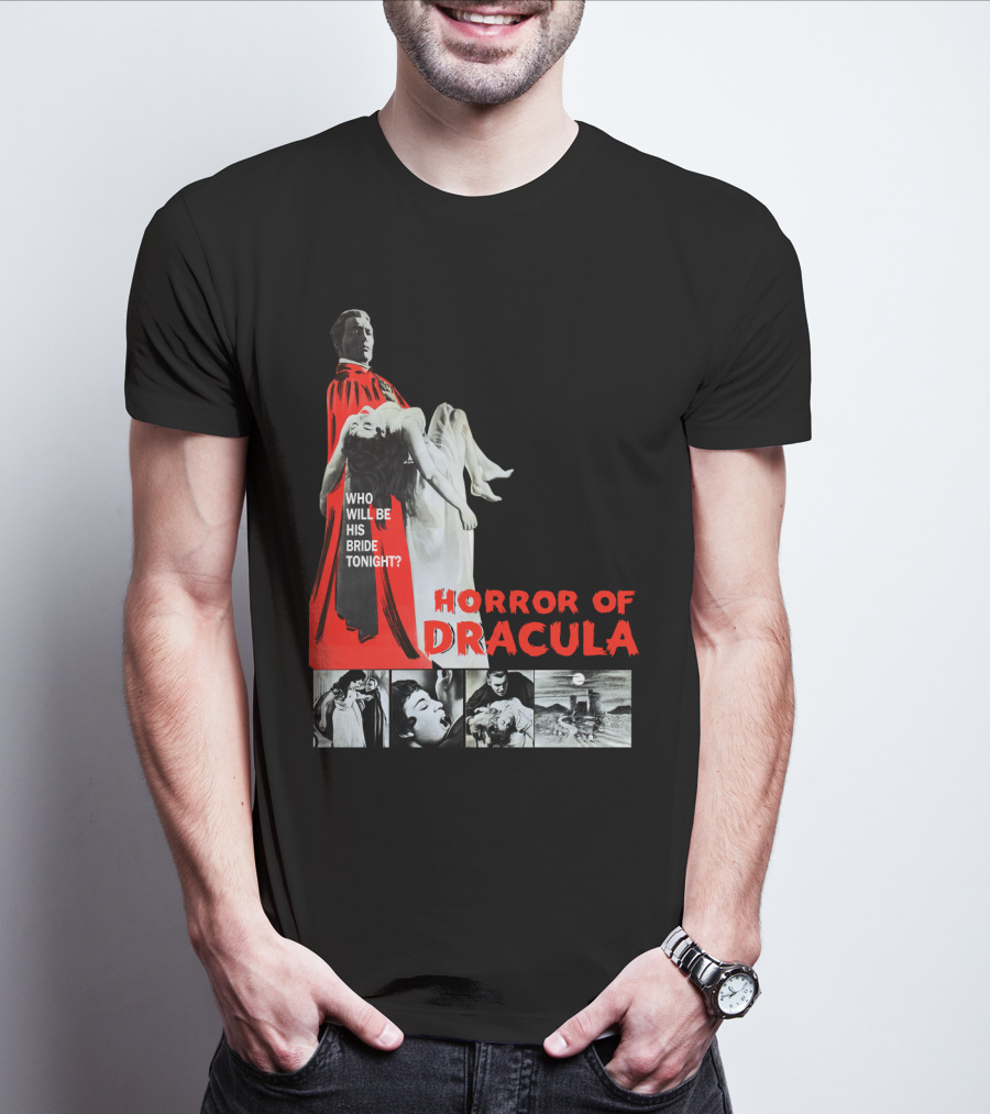 Horror Of Dracula Who Will Be His Bride Tonight T-Shirt