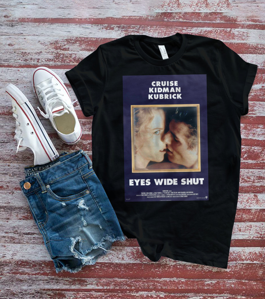 Cruise Kidman Kubrick Eyes Wide Shut 1999 Film T-Shirt