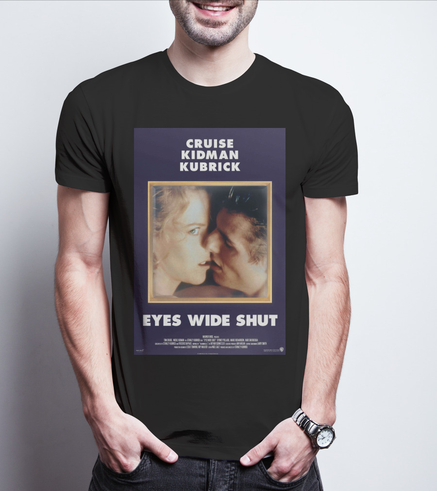 Cruise Kidman Kubrick Eyes Wide Shut 1999 Film T-Shirt