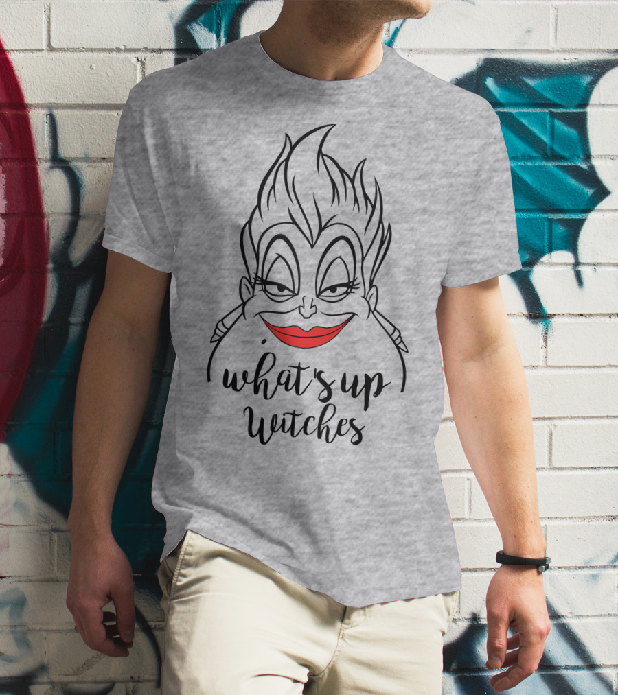What's Up Witches Ursula Disney Villain T-Shirt