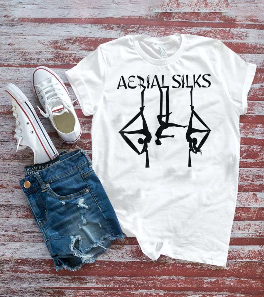 Aerial Silks Aerial Yoga Acrobatics T-Shirt