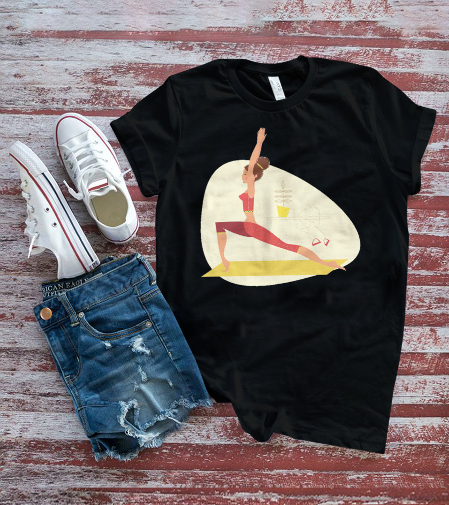 Fun Yoga Pose For Relaxing Workout Sessions T-Shirt