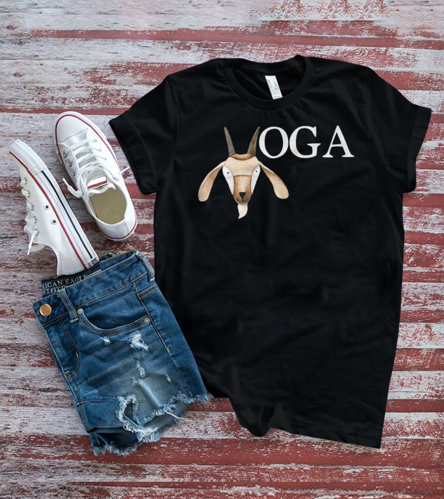 Goat Yoga OGA Funny Gym Class Studio T-Shirt