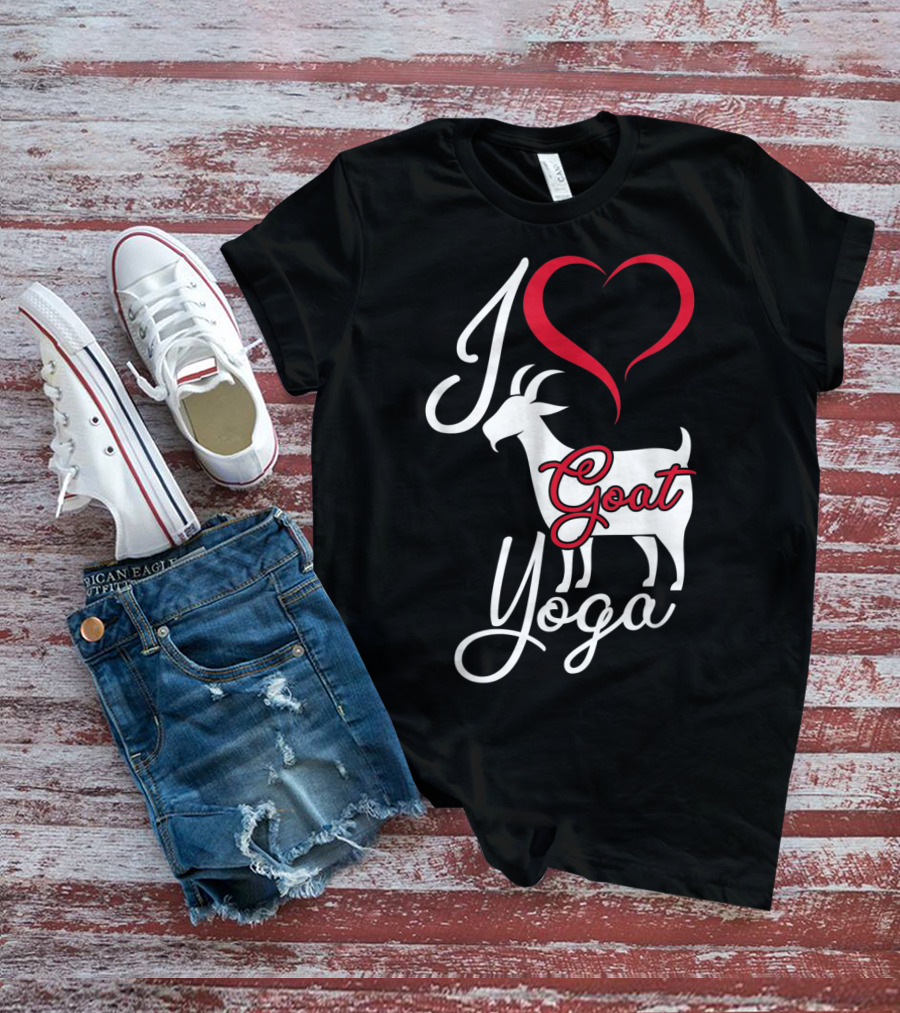 I Love Goat Yoga T-Shirt