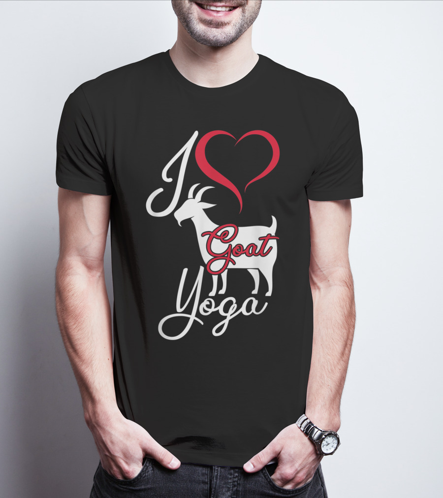 I Love Goat Yoga T-Shirt