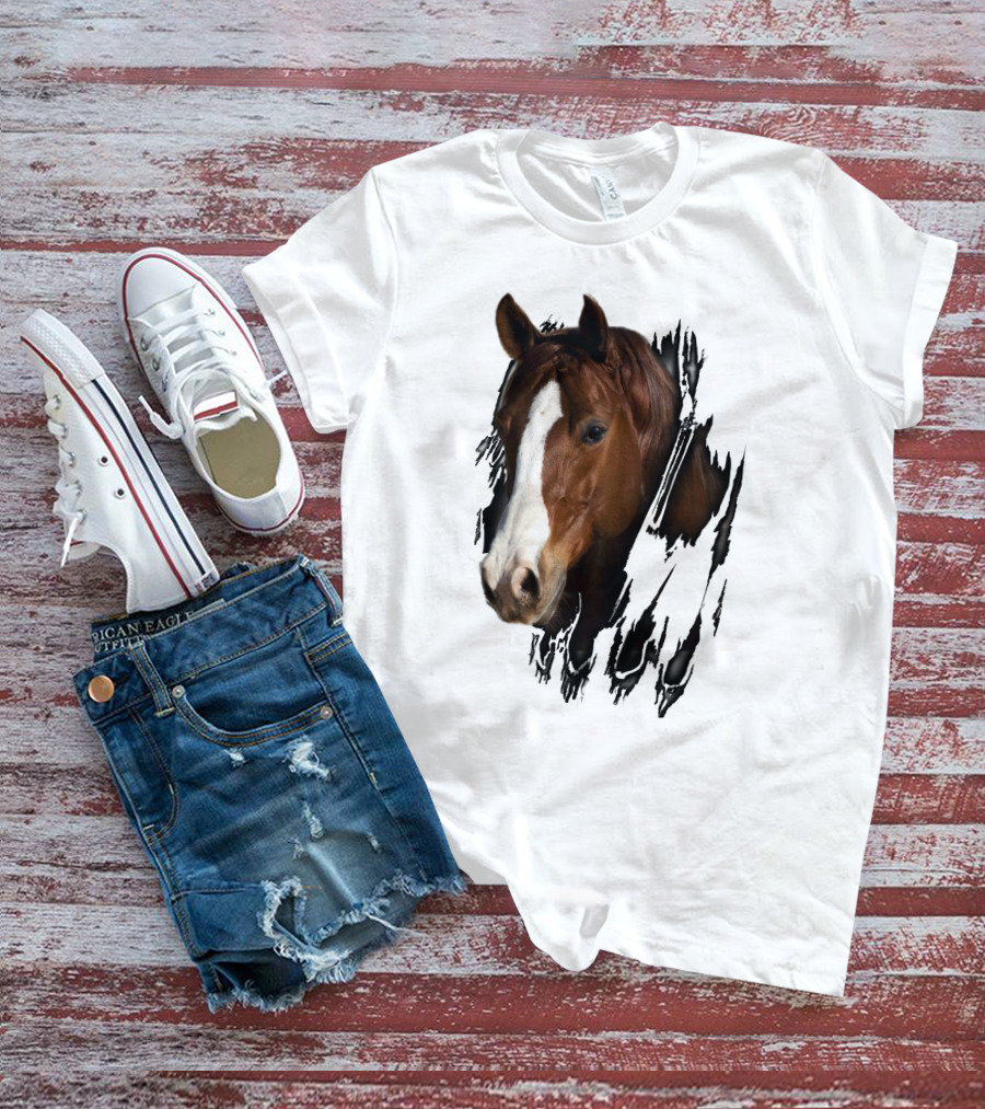 American Quarter Horse Beauty Rugged Elegance T-Shirt