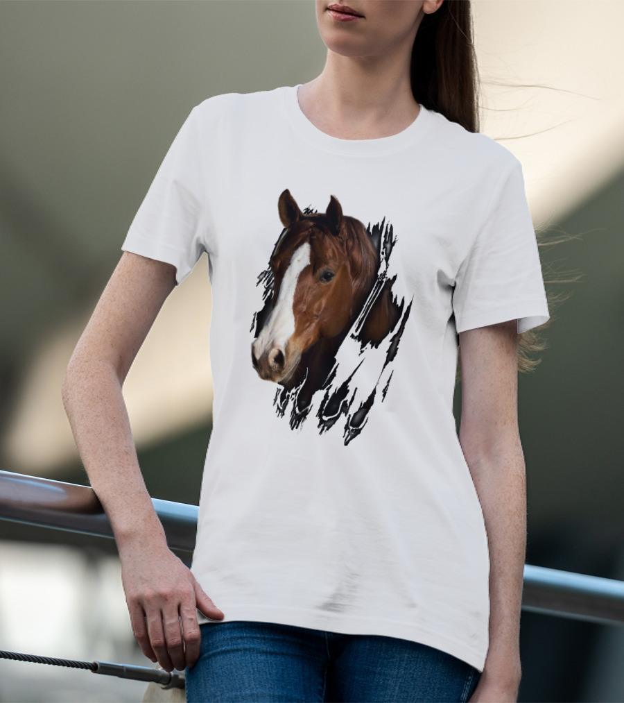 American Quarter Horse Beauty Rugged Elegance T-Shirt
