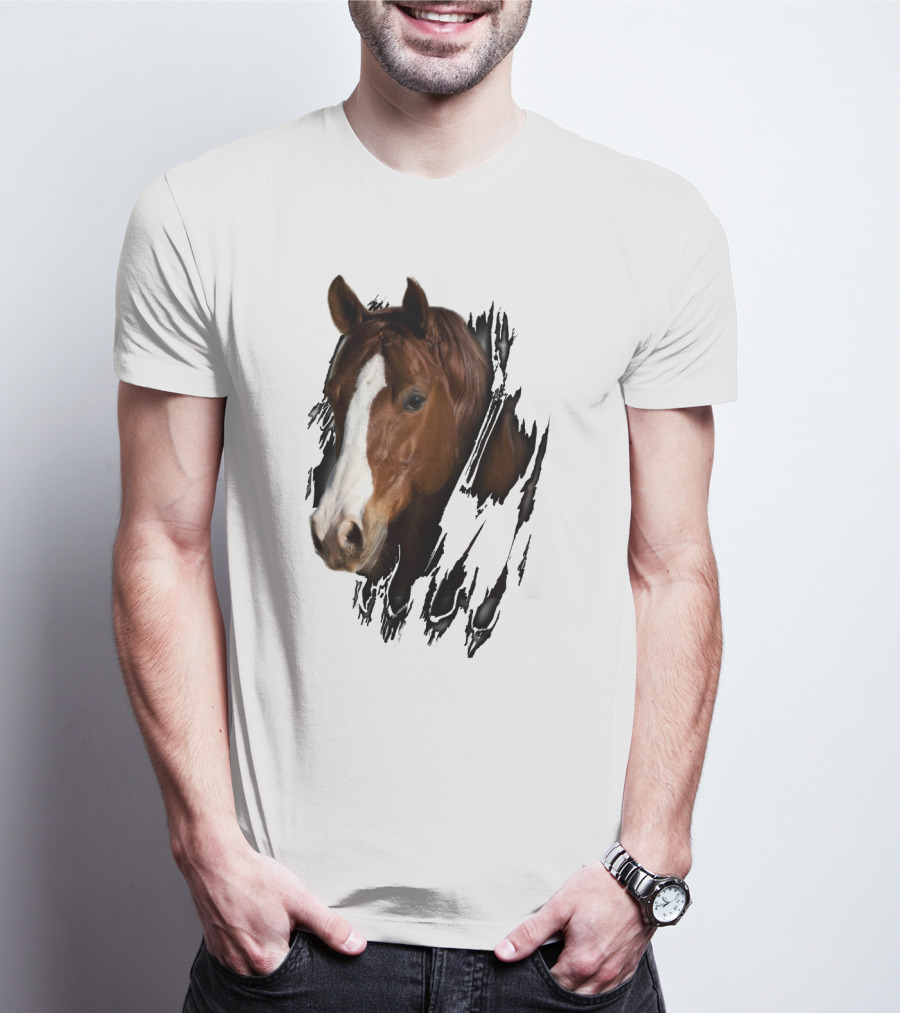 American Quarter Horse Beauty Rugged Elegance T-Shirt