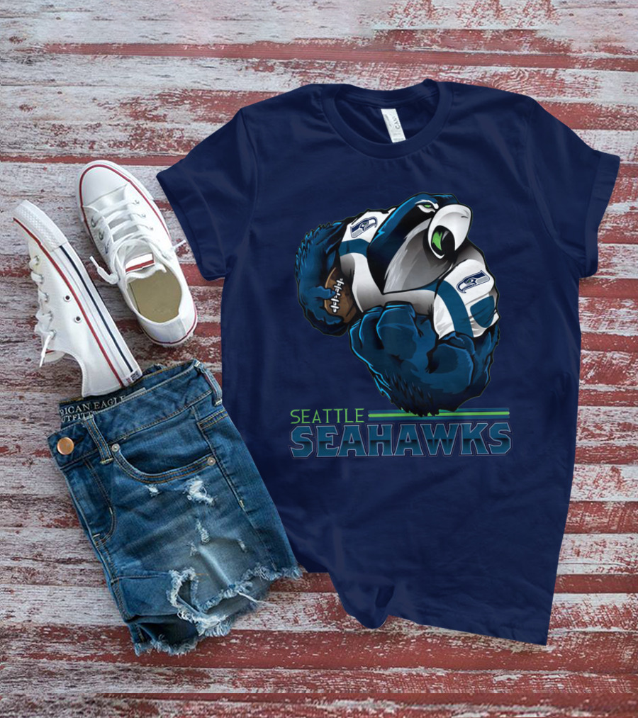 Seattle Seahawks Football Hawk Athlete T-Shirt