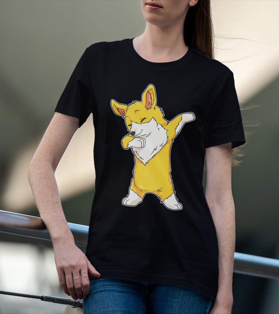 Corgi Dabbing Dance Welsh Corgis Dab T-Shirt