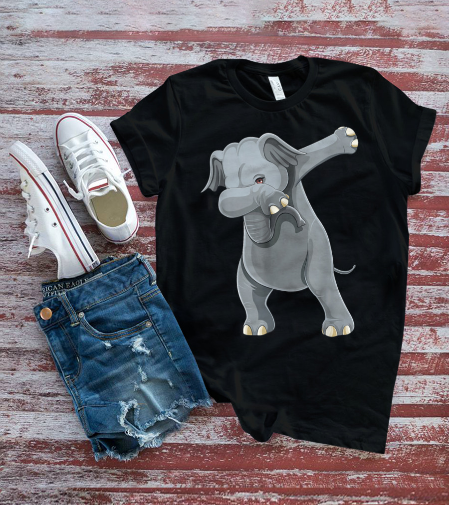 Dabbing Elephant Dab Dance Pose T-Shirt