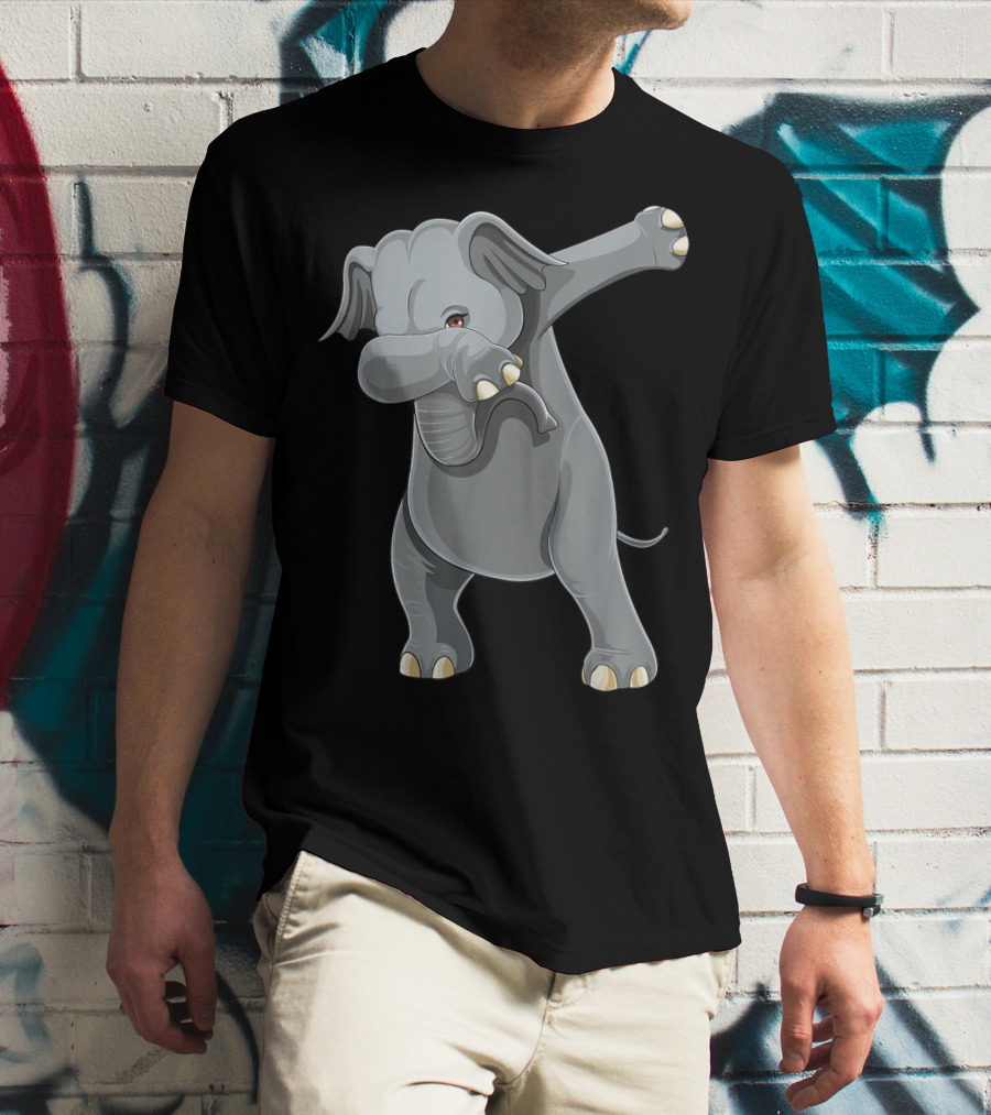 Dabbing Elephant Dab Dance Pose T-Shirt