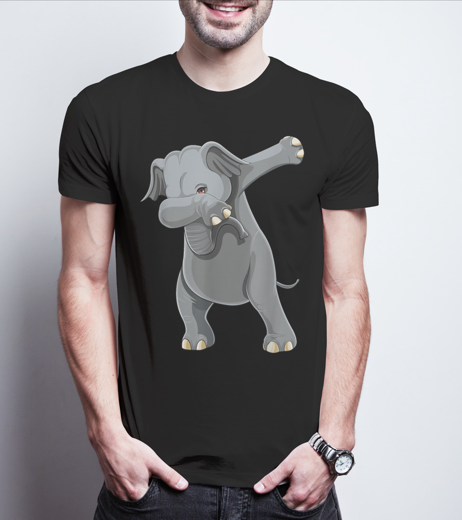 Dabbing Elephant Dab Dance Pose T-Shirt