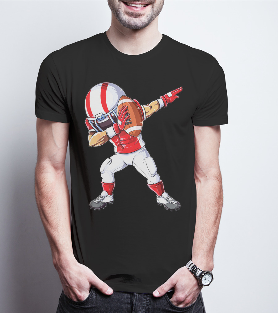 Dabbing Football Player Dab Dance Pose T-Shirt