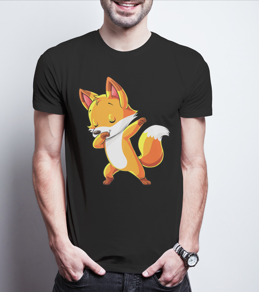 Dabbing Fox Funny Dab Women T-Shirt