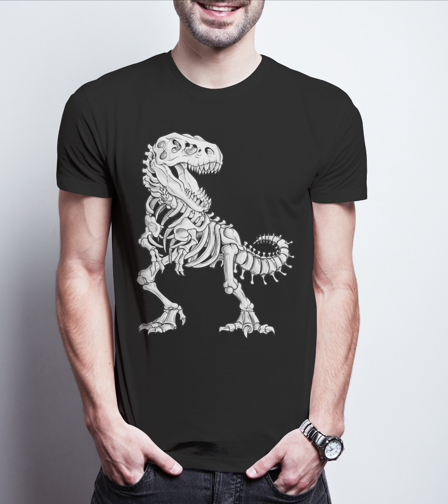 Dinosaur Skeleton T-Rex Fossil T-Shirt