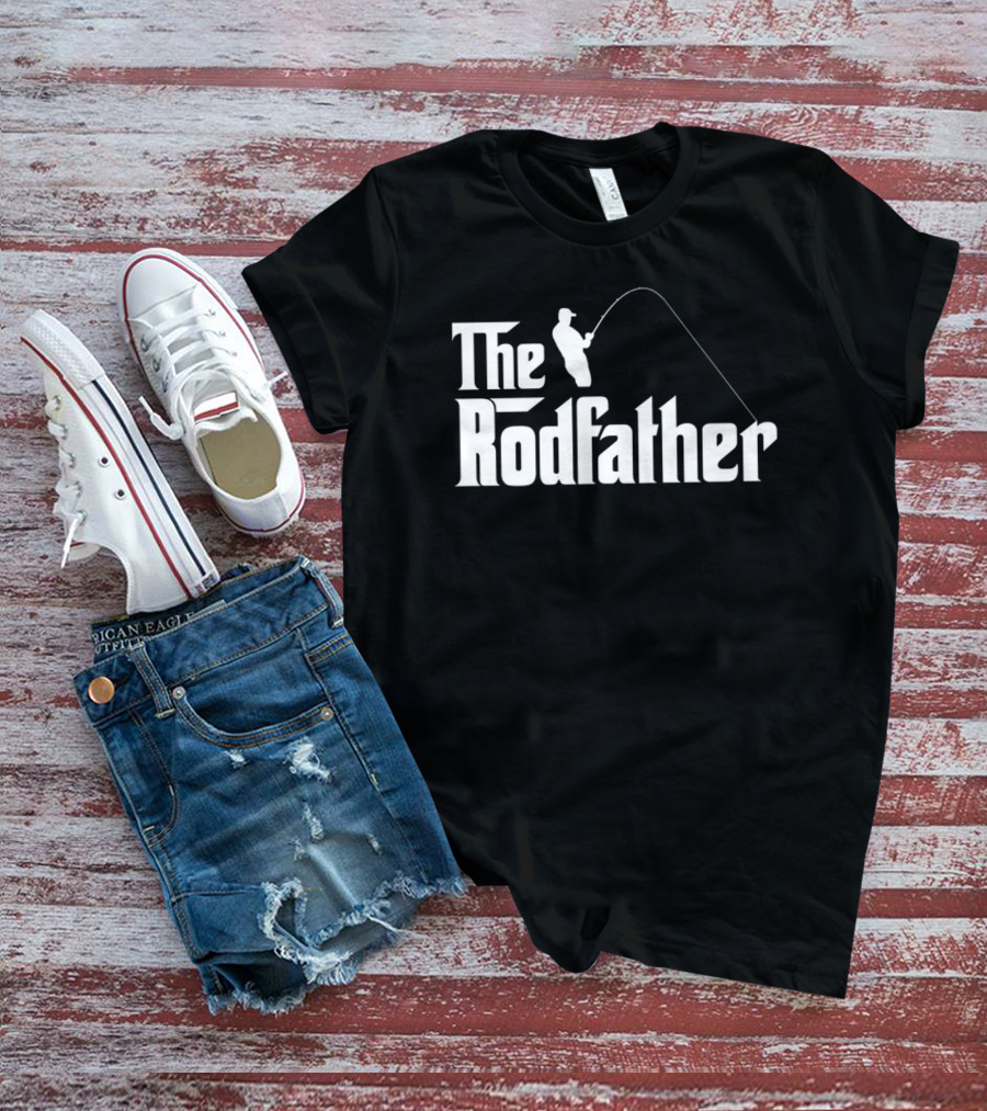 The Rodfather Fishing T-Shirt