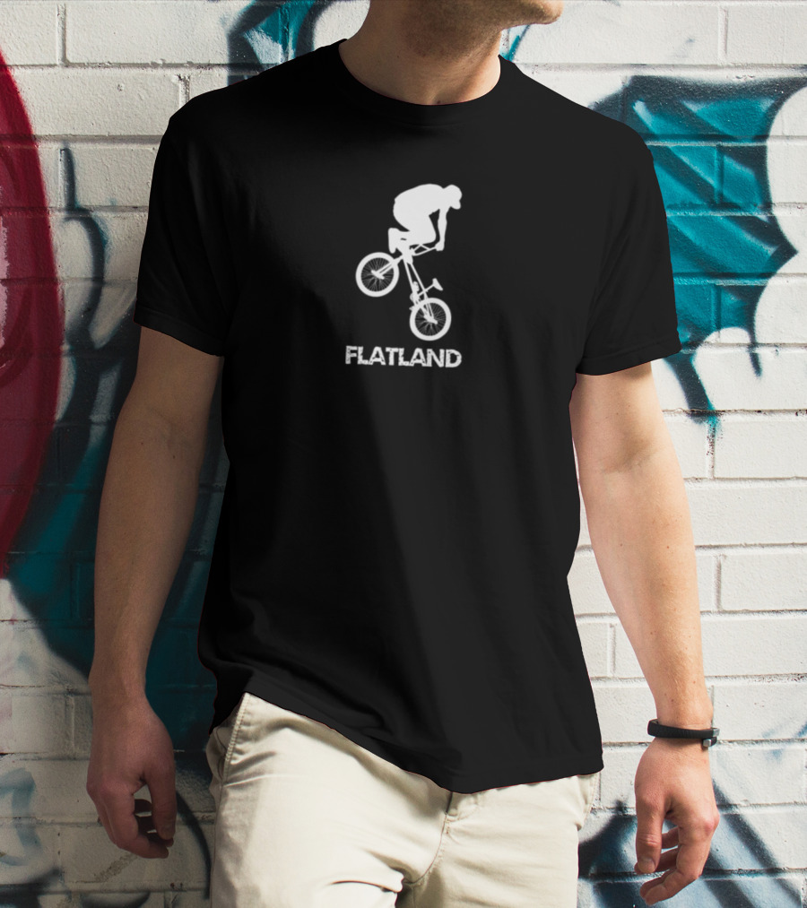 Flatland BMX Tricks Bicycle Sport T-Shirt