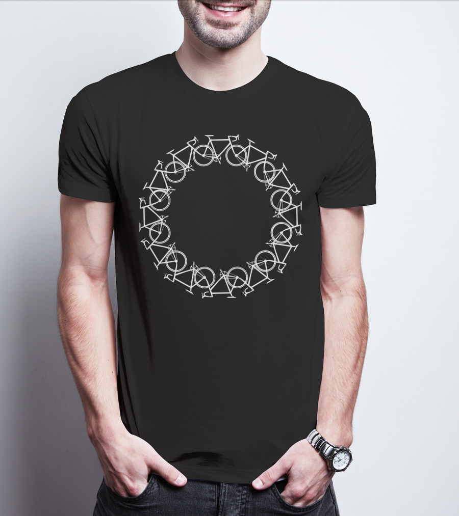 Circle Of Bike Bicycle T-Shirt